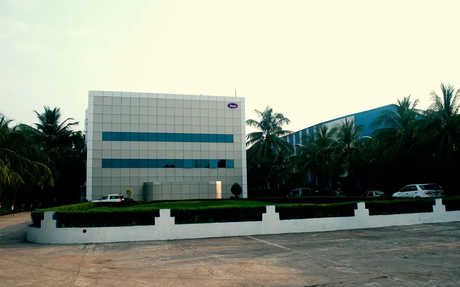Front of the Shefa Healthcare plant